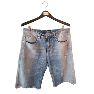 Parish Nation Men's Denim Light Blue Shorts‎ Size 34 Inseam 11 in